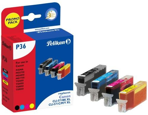 Tinte Pelikan, CLI-571 Multipack bl/c/m/y 4 x 12 ml