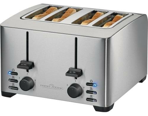Profi Cook Toaster PC TA 1073 Edelstahlgehäuse, 1500 Watt