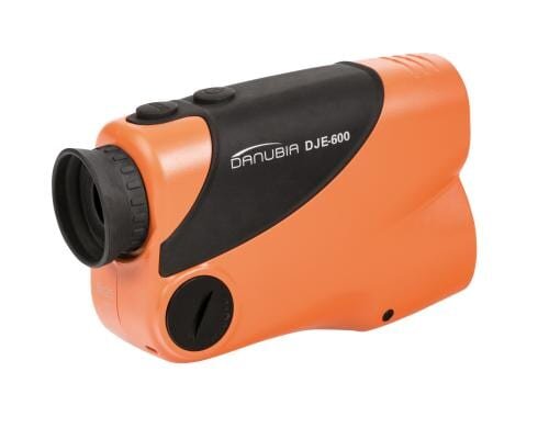 Danubia Distanzmessgerät DJE-600, orange Messbereich 5-600m, Sehfeld auf 1000m: 122m
