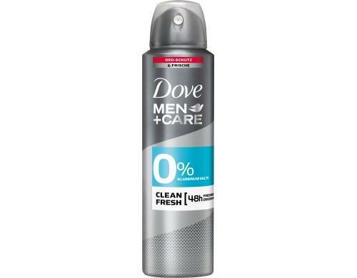 Dove Men Deo Spray Clean Fresh 150 ml 150 ml, aluminiumfrei