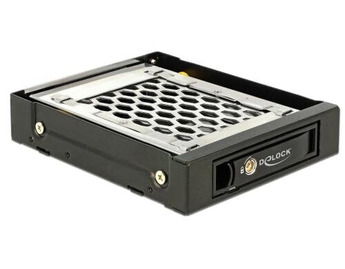 Delock Wechselrahmen für 1 x 2.5HDD/SDD für 3.5, Vibrationsschutz, abschliessbar