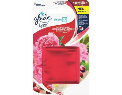 Glade by Brise Discreet Nachfüller 8g, Duft: Kirsche & Pfingstrose