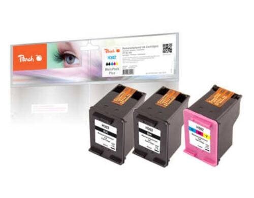 Peach Tinte HP FU66A/F6U65A Multipack black+color, je 2x6ml, 1x7.5ml