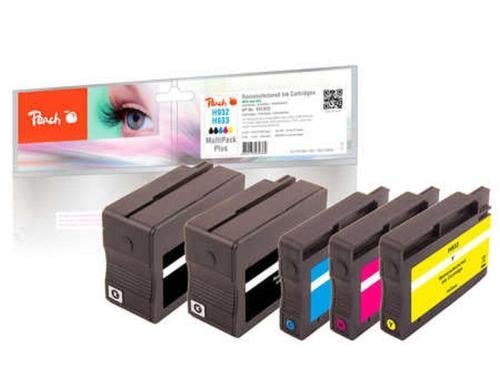 Peach Tinte HP Nr. 932/933 Multpack+ 2x bk 16ml je 1x  c, m, y 8.5ml