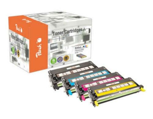 Peach Toner Dell 593-101170-101173 Multipck je 1x bk, c, m,y 4x 8000 Seiten