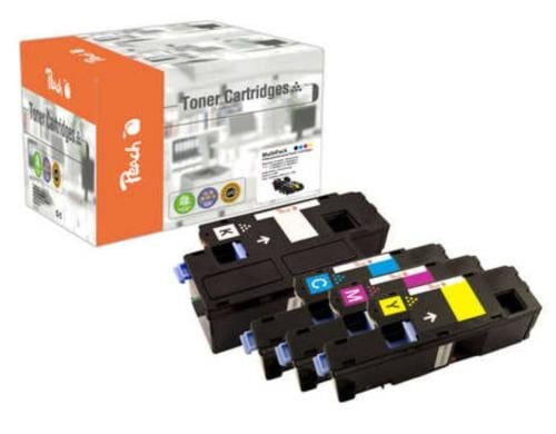 Peach Toner Epson C13S050611-4  Multipack je 1x bk, c, m,y 1x2000, 3x1400 Seiten