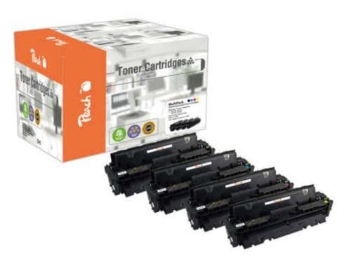 Peach Toner HP 201X, CF400-3X Multipack je 1x bk, c, m, y 1x2800; 3x2300 Seiten