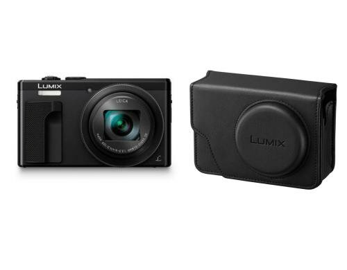Panasonic DMC-TZ81EG-K schwarz Kit inkl. Etui schwarz