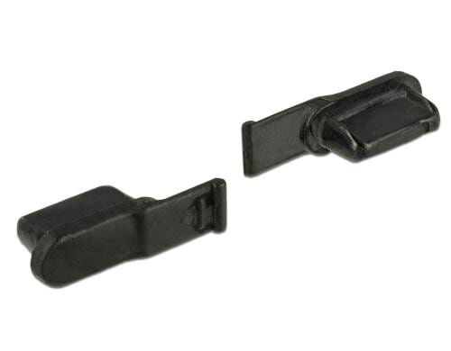 Delock Lightning Staubschutz, 10 Stück Zum Schutz von Lightning-Ports, mit Griff
