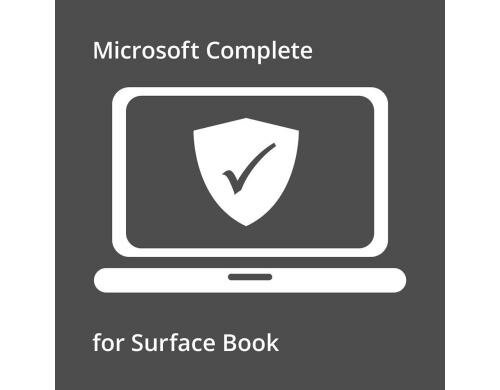 Microsoft Surface Book Garantie 3yr Complete Garantieerweiterung