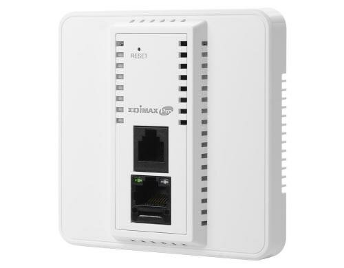 Edimax Pro IAP1200: Managed PoE InWall-AP 1200Mbps, 32xSSID, Unterputzmontage