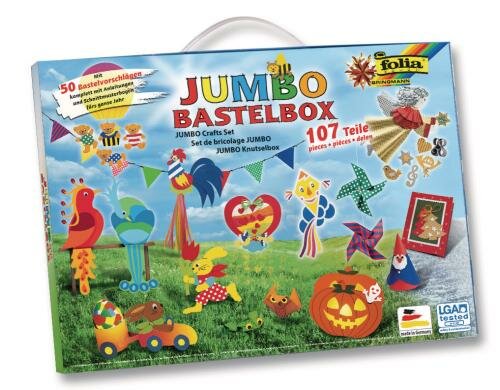 Folia Bastelkoffer Jumbo 107-teilig