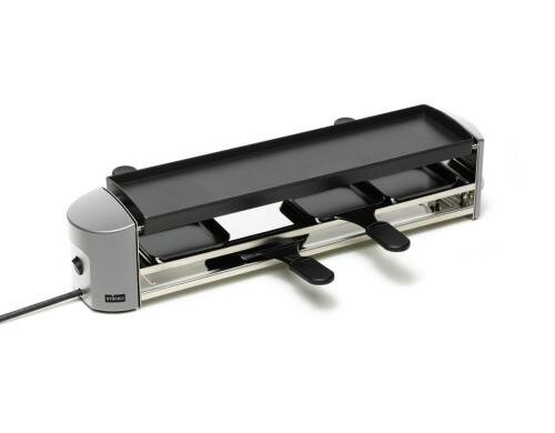 Stöckli Cheeseboard Grill silber Raclette und Grillgerät für 4 Personen