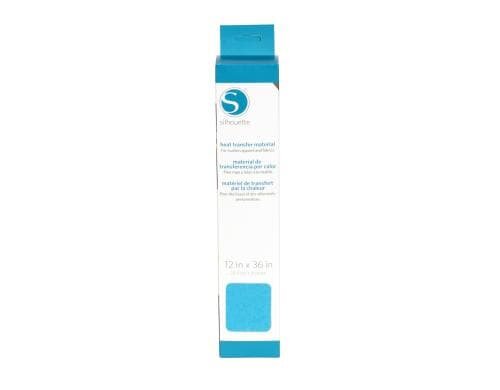 Silhouette Aufbügelfolie beflockt, hellblau 1 Rolle, 30.5 cm x 91.4 cm