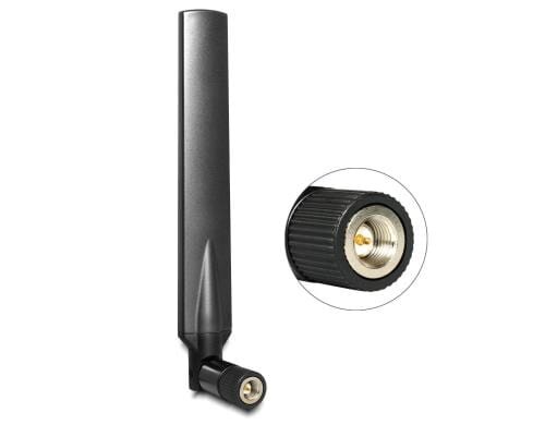 LTE/HSPA/GSM Antenne, SMA-Stecker, schwarz 1-4dBi Gewinn, mit Kippgelenk