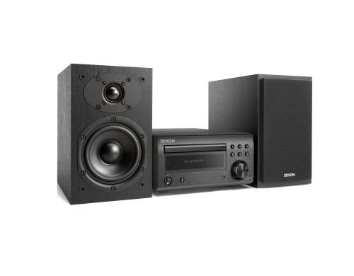 Denon D-M41DAB, Micro HiFi System Schwarz, DAB+, FM, Bluetooth