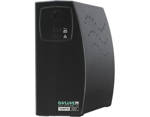 ONLINE USV Yunto 500, 500VA/300W Line-interaktiv, USB, RS232