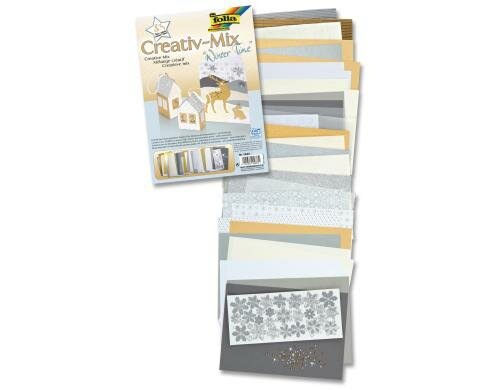 Folia Creativ-Mix Winter Time 83-teilig