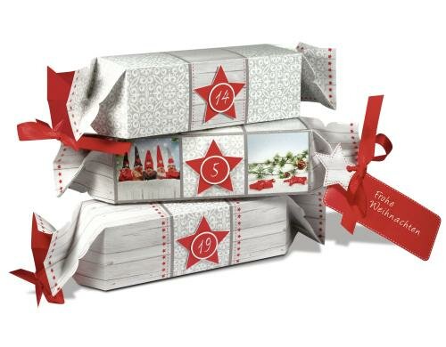 URSUS Adventskalender-Set Rustic Materialien für 24 Geschenkboxen