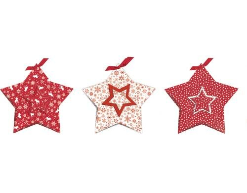 URSUS Adventskalender-Set Stella Materialien für 24 Geschenkboxen