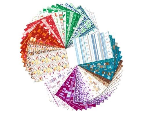 URSUS Motivblock Christmas 60 Blatt à 300g/m2, 10.5x14.8cm