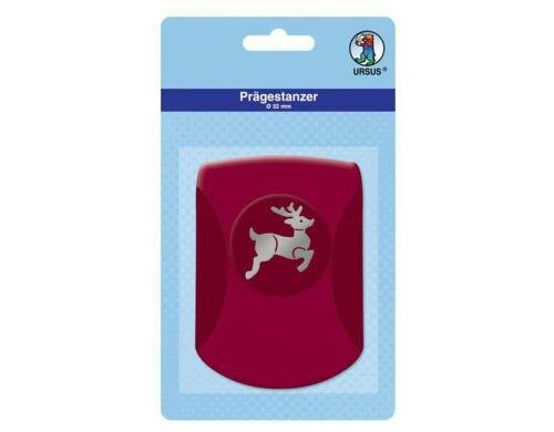 URSUS Prägestanzer Elch 3.2 cm für Papiergrössen bis zu 240g/m2