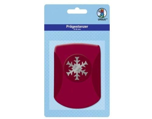 URSUS Prägestanzer Schneeflocke 3.2 cm für Papiergrössen bis zu 240g/m2
