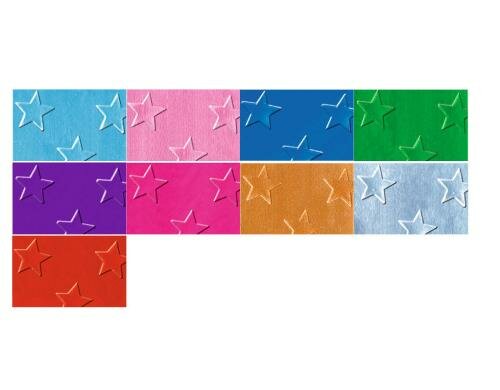 URSUS Alukarton Sternchenprägung 10 Blatt à 300g/m2, 35x50cm