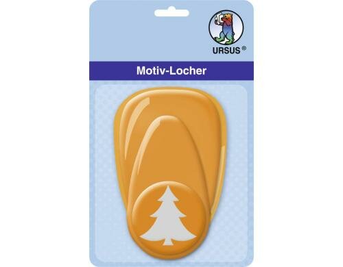 URSUS Motivlocher Tannenbaum mittel für Papiergrössen bis zu 220g/m2