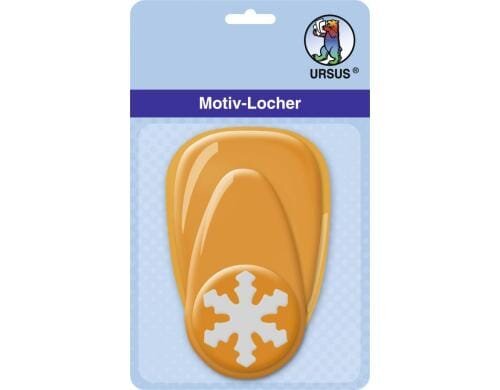 URSUS Motivlocher Schneeflocke mittel für Papiergrössen bis zu 220g/m2