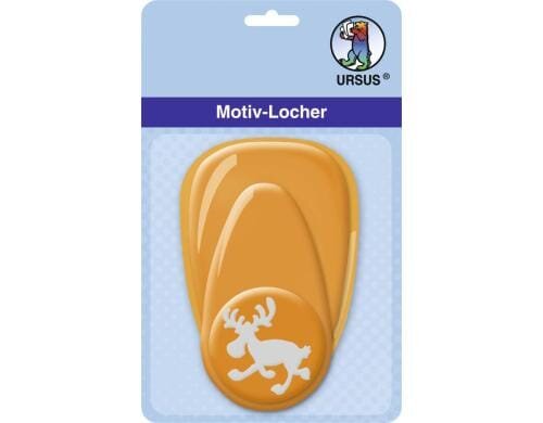 URSUS Motivlocher Elch 1 mittel für Papiergrössen bis zu 220g/m2