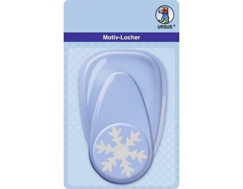URSUS Motivlocher Schneeflocke Maxi für Papiergrössen bis zu 220g/m2