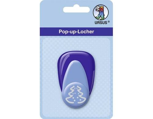URSUS Motivlocher Pop-Up Tannenbaum für Papiergrössen bis zu 160g/m2