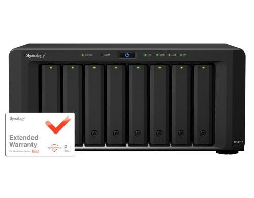 Synology DS1817, 8bay NAS (KIT) inkl. 2 Jahre Garantie Erweiterung