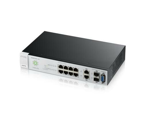 Zyxel Nebula NSW100-10, 10 Port-Switch, Rack 19, wall, Cloud-Managed, internes NT