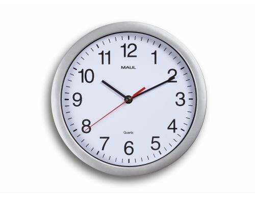 MAUL Wanduhr MAULrun 25 35 x 35 x 4.5 cm