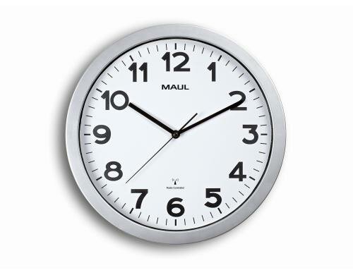 MAUL Wanduhr MAULstep 35RC 35 x 35 x 4.5 cm