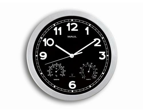 MAUL Wanduhr MAULdrive 30RC 35 x 35 x 4.5 cm