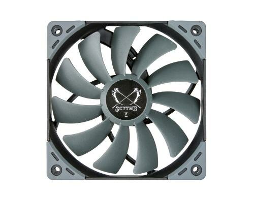 Gehäuselüfter Scythe Kaze Flex 120mm RPM Qu 120x120x27mm, 14.5 dBA