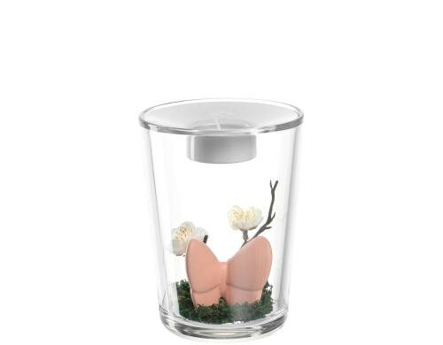 Leonardo Vase mit Tischlicht Schmetterling 1 Stück, Frühlingsartikel