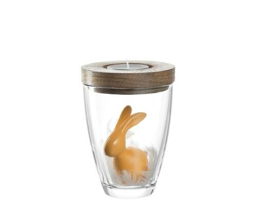 Leonardo Tischlicht mit Dekohase 1 Stück, Frühlingsartikel