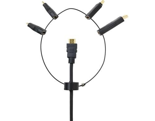 VivoLink Pro HDMI Adapter Ring DP, Mini DP, Mini HDMI, Micro HDMI