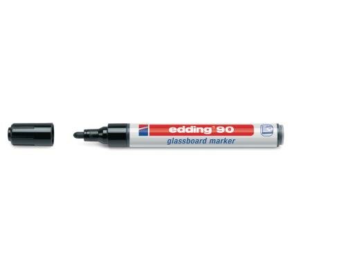 Edding Glassboardmarker 90 schwarz 2-3mm Rundspitze