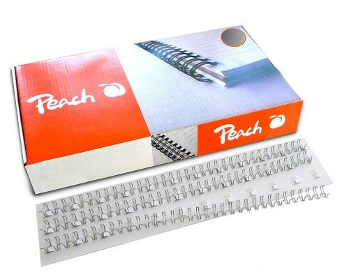 Peach Drahbinde Combi Box PW079-10 8mm, silber