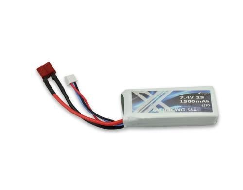 Amewi LiPo-Akku 7.4V 1500mAh Deans passend zu 1:12 Dune Buggy , Extreme