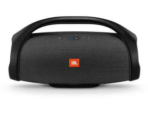 JBL Boombox, Portabler Bluetooth Speaker Schwarz, Wasserdicht, bis 20h Akku
