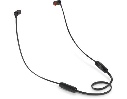 JBL T110BT, Bluetooth In-Ear Kopfhörer schwarz, 3-Button Mic / Remote