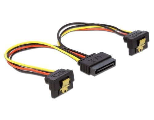 SATA zu 2x SATA  gewinkelt Serial ATA zu 2x Serial ATA Splitter