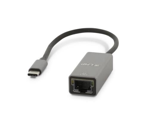 LMP USB-C zu RJ-45 Netzwerkkarte Aluminium Gehäuse, 1Gbps, Spacegrau