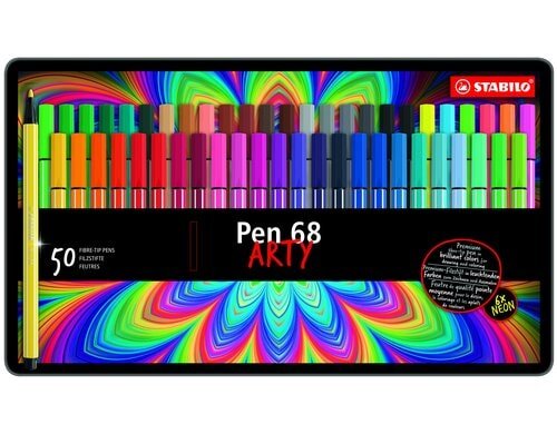 Stabilo Pen 68 50er Metalletui